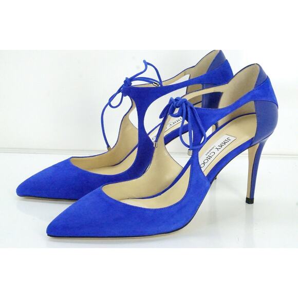 Jimmy Choo Vanessa Cutout Pointy Toe Sandals Size 40.5 10.5 NIB $750 - Picture 4 of 9